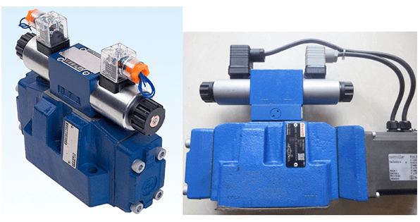 electro-hydraulic directional control valve vs. proportional electro-hydraulic valve